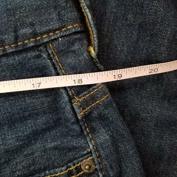 Levi's 569 Kale Dark Wash Loose Straight Fit Jeans - Picture 14 of 16